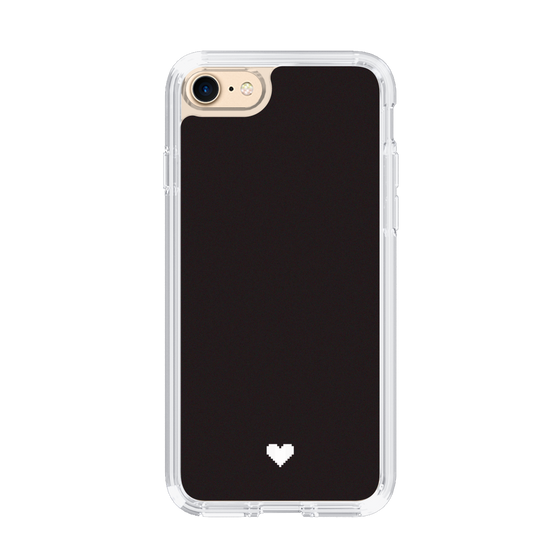 Slim Protection Case［ Original - Favorite Color Heart - Black ］
