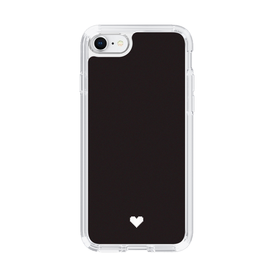 Slim Protection Case［ Original - Favorite Color Heart - Black ］