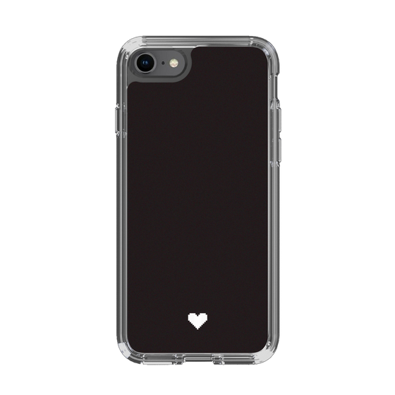 Slim Protection Case［ Original - Favorite Color Heart - Black ］