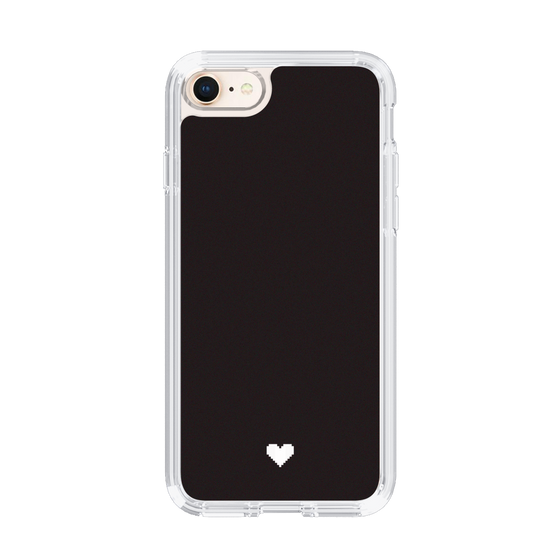 Slim Protection Case［ Original - Favorite Color Heart - Black ］