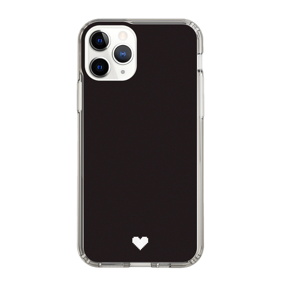 Slim Protection Case［ Original - Favorite Color Heart - Black ］