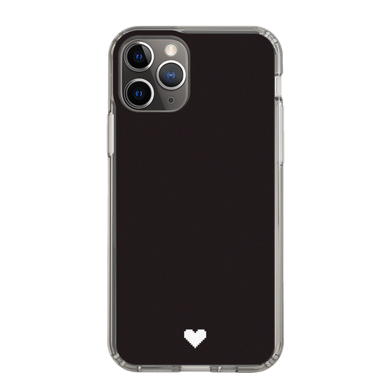 Slim Protection Case［ Original - Favorite Color Heart - Black ］