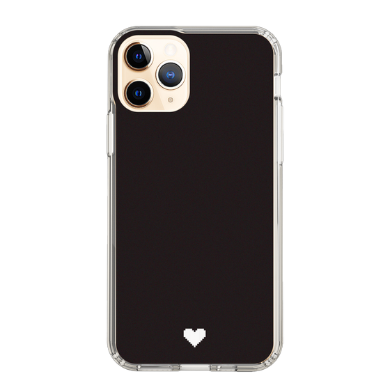 Slim Protection Case［ Original - Favorite Color Heart - Black ］