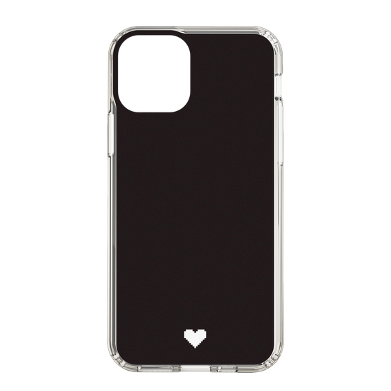 Slim Protection Case［ Original - Favorite Color Heart - Black ］