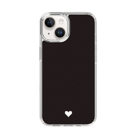 Slim Protection Case［ Original - Favorite Color Heart - Black ］