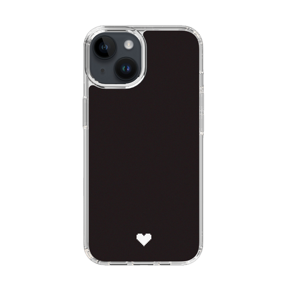 Slim Protection Case［ Original - Favorite Color Heart - Black ］