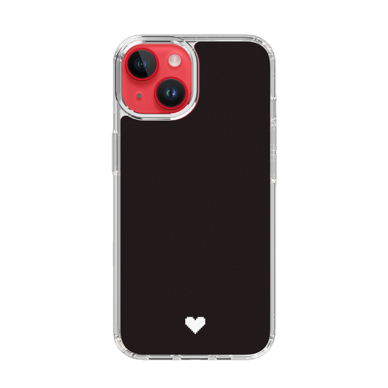 Slim Protection Case［ Original - Favorite Color Heart - Black ］