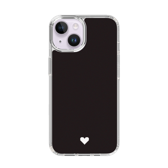 Slim Protection Case［ Original - Favorite Color Heart - Black ］