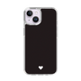 Slim Protection Case［ Original - Favorite Color Heart - Black ］