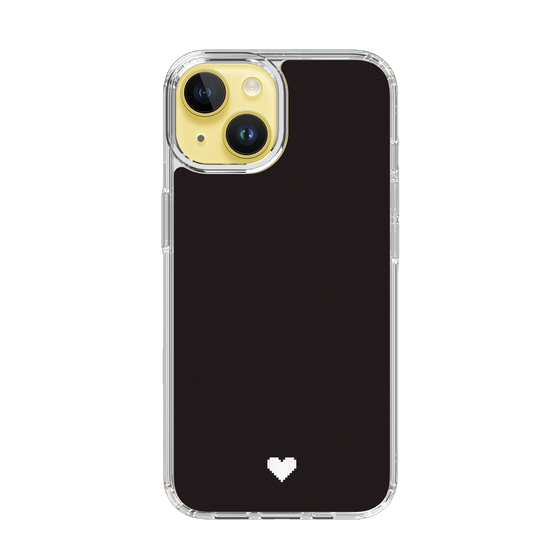 Slim Protection Case［ Original - Favorite Color Heart - Black ］