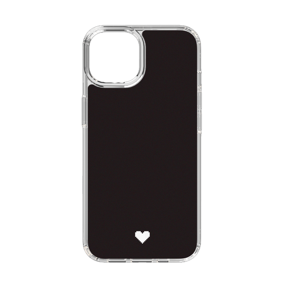 Slim Protection Case［ Original - Favorite Color Heart - Black ］