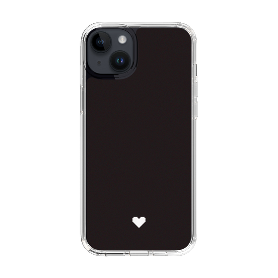 Slim Protection Case［ Original - Favorite Color Heart - Black ］