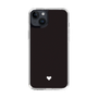 Slim Protection Case［ Original - Favorite Color Heart - Black ］