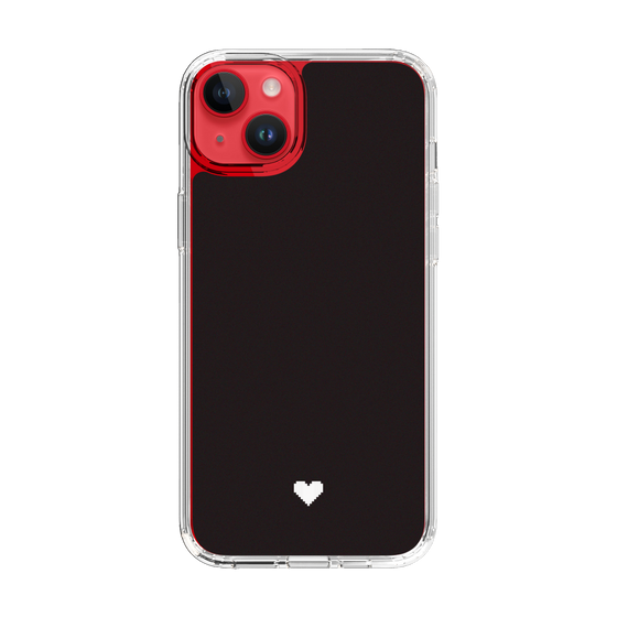 Slim Protection Case［ Original - Favorite Color Heart - Black ］