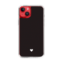 Slim Protection Case［ Original - Favorite Color Heart - Black ］