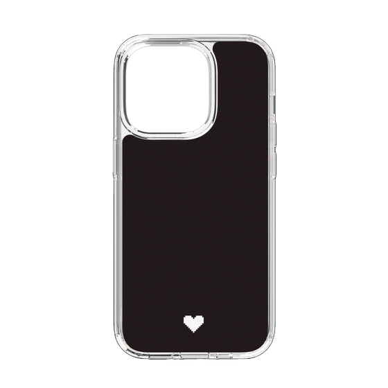 Slim Protection Case［ Original - Favorite Color Heart - Black ］
