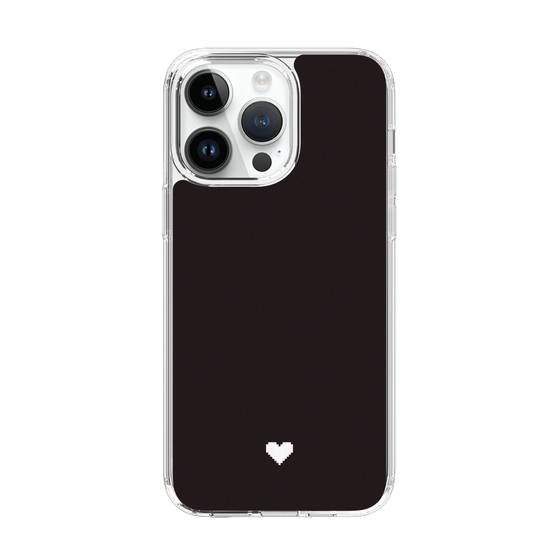 Slim Protection Case［ Original - Favorite Color Heart - Black ］