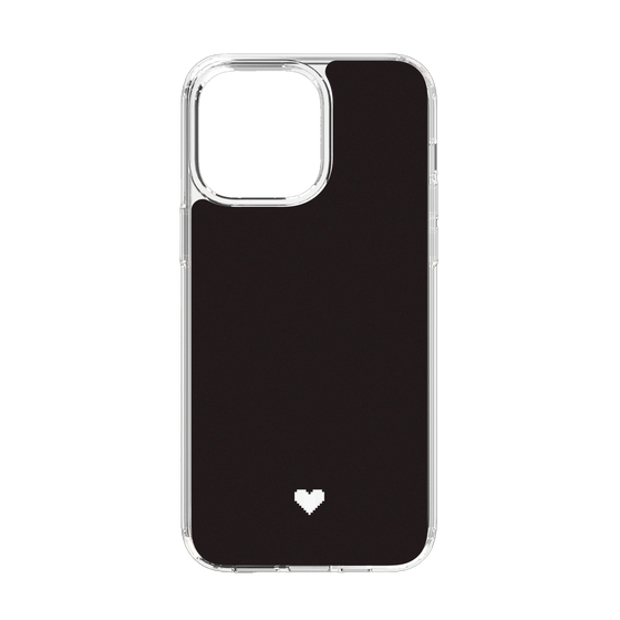 Slim Protection Case［ Original - Favorite Color Heart - Black ］