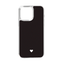 Slim Protection Case［ Original - Favorite Color Heart - Black ］