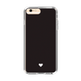 Slim Protection Case［ Original - Favorite Color Heart - Black ］