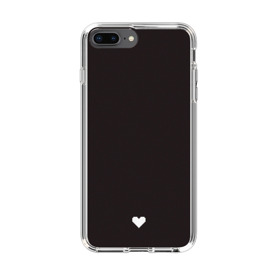 Slim Protection Case［ Original - Favorite Color Heart - Black ］