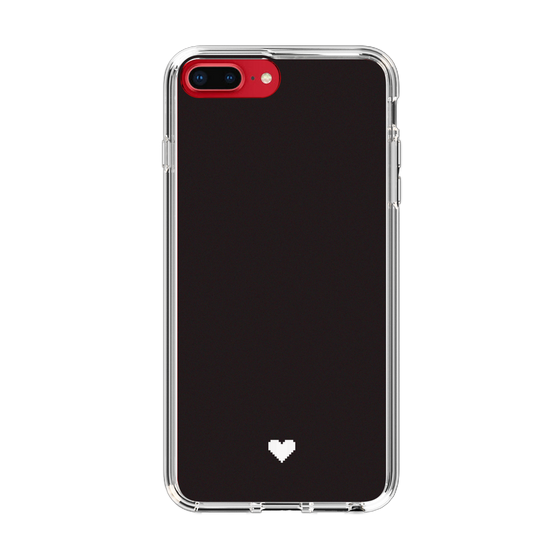 Slim Protection Case［ Original - Favorite Color Heart - Black ］