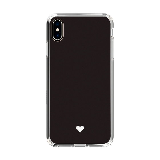 Slim Protection Case［ Original - Favorite Color Heart - Black ］