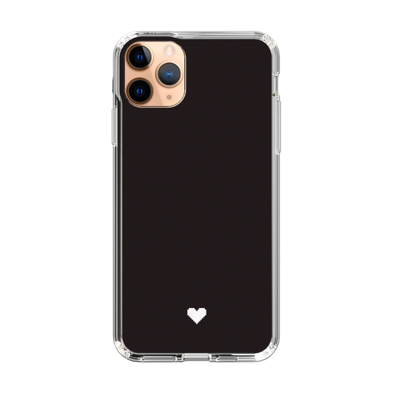 Slim Protection Case［ Original - Favorite Color Heart - Black ］