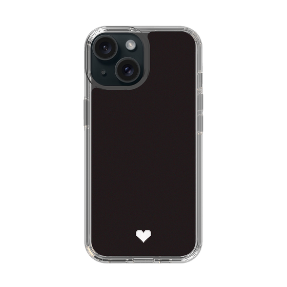 Slim Protection Case［ Original - Favorite Color Heart - Black ］