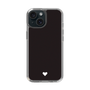 Slim Protection Case［ Original - Favorite Color Heart - Black ］