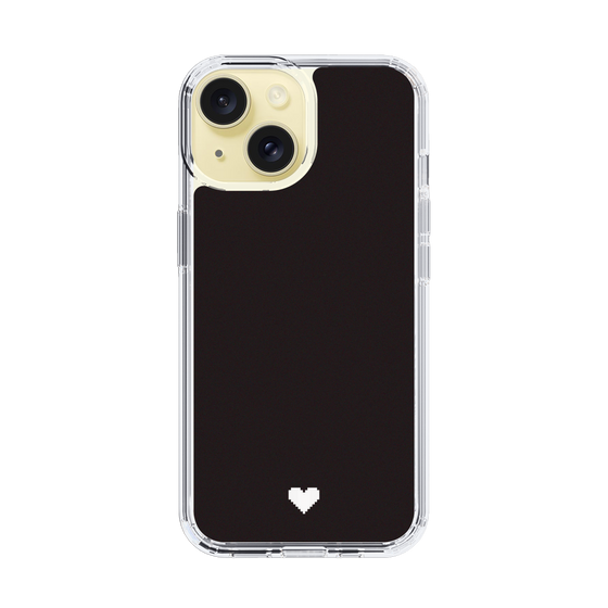 Slim Protection Case［ Original - Favorite Color Heart - Black ］