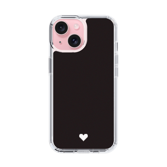 Slim Protection Case［ Original - Favorite Color Heart - Black ］