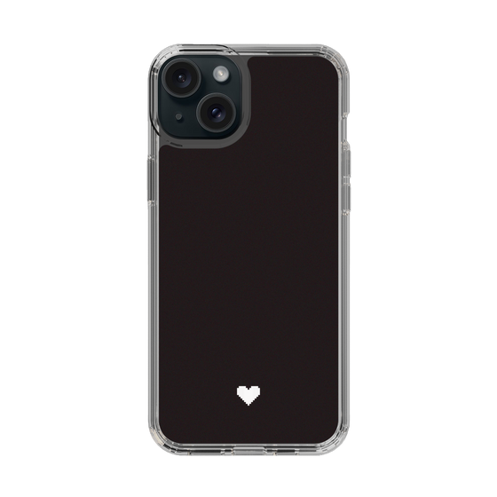 Slim Protection Case［ Original - Favorite Color Heart - Black ］