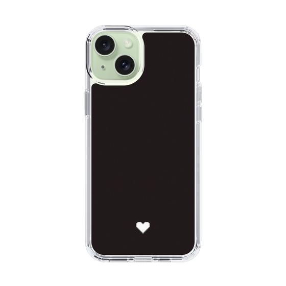 Slim Protection Case［ Original - Favorite Color Heart - Black ］