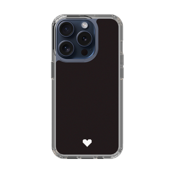 Slim Protection Case［ Original - Favorite Color Heart - Black ］