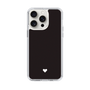 Slim Protection Case［ Original - Favorite Color Heart - Black ］