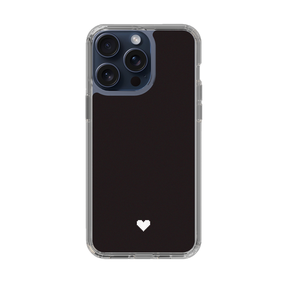 Slim Protection Case［ Original - Favorite Color Heart - Black ］