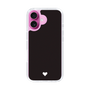 Slim Protection Case［ Original - Favorite Color Heart - Black ］