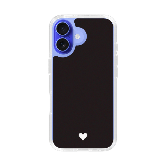 Slim Protection Case［ Original - Favorite Color Heart - Black ］