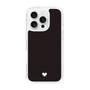 Slim Protection Case［ Original - Favorite Color Heart - Black ］