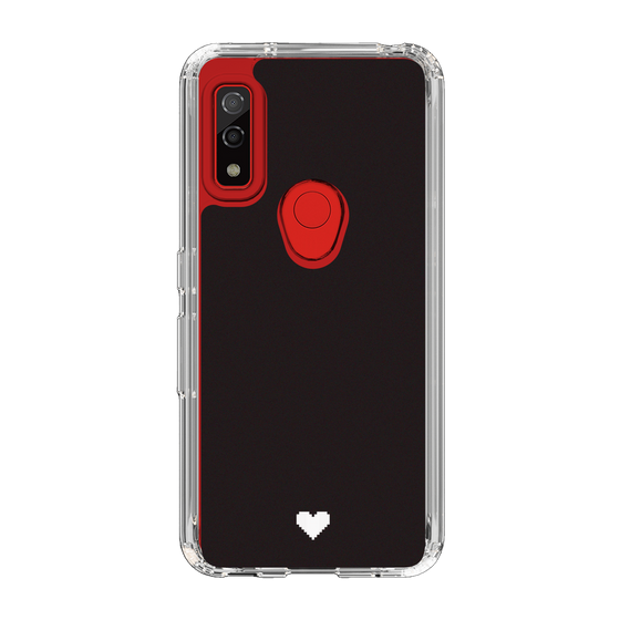 Slim Protection Case［ Original - Favorite Color Heart - Black ］