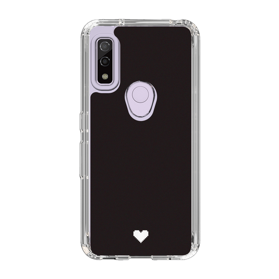 Slim Protection Case［ Original - Favorite Color Heart - Black ］