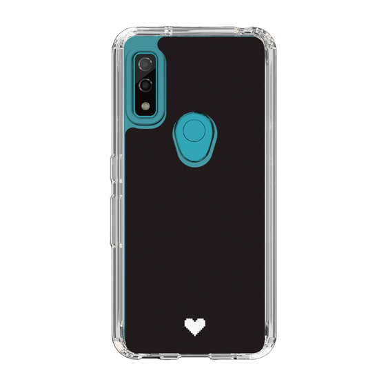 Slim Protection Case［ Original - Favorite Color Heart - Black ］