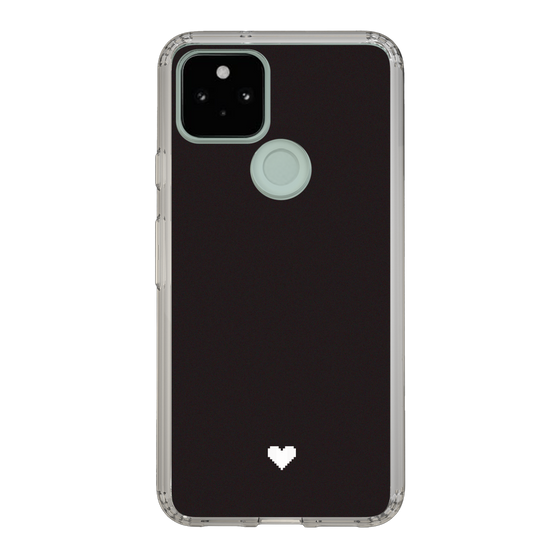 Slim Protection Case［ Original - Favorite Color Heart - Black ］