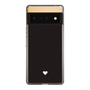 Slim Protection Case［ Original - Favorite Color Heart - Black ］