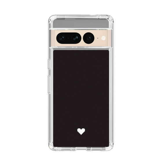 Slim Protection Case［ Original - Favorite Color Heart - Black ］