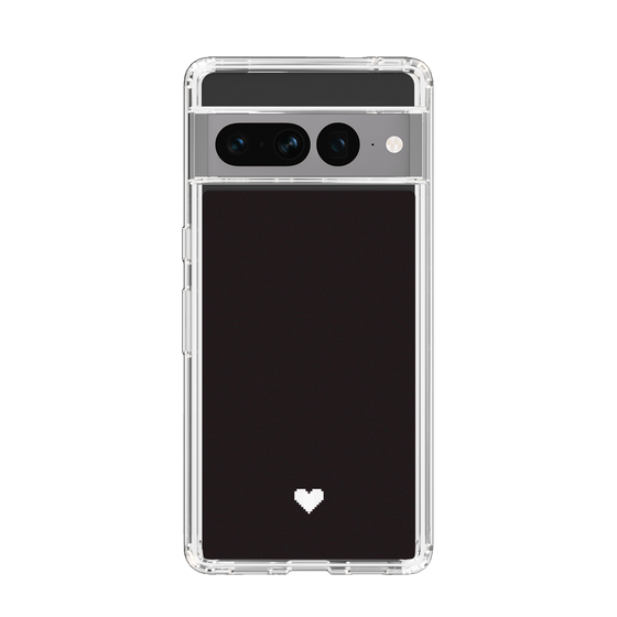 Slim Protection Case［ Original - Favorite Color Heart - Black ］