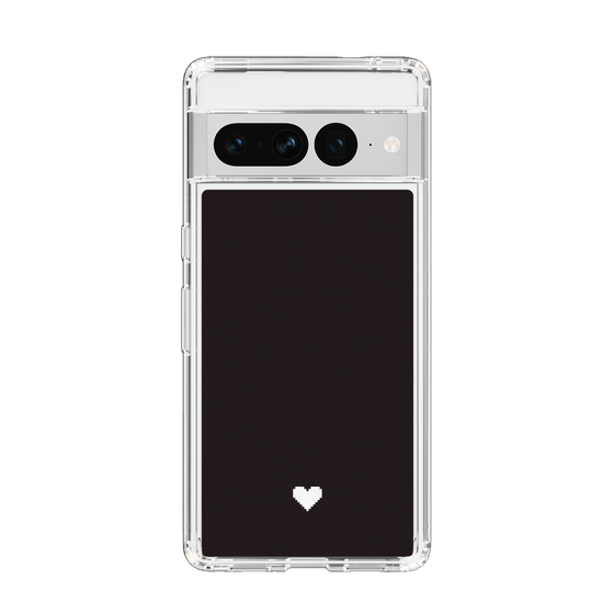 Slim Protection Case［ Original - Favorite Color Heart - Black ］