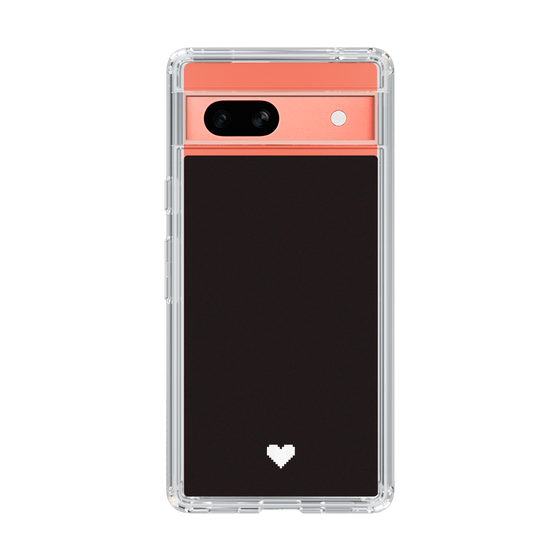 Slim Protection Case［ Original - Favorite Color Heart - Black ］