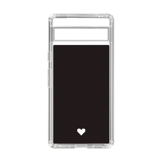 Slim Protection Case［ Original - Favorite Color Heart - Black ］